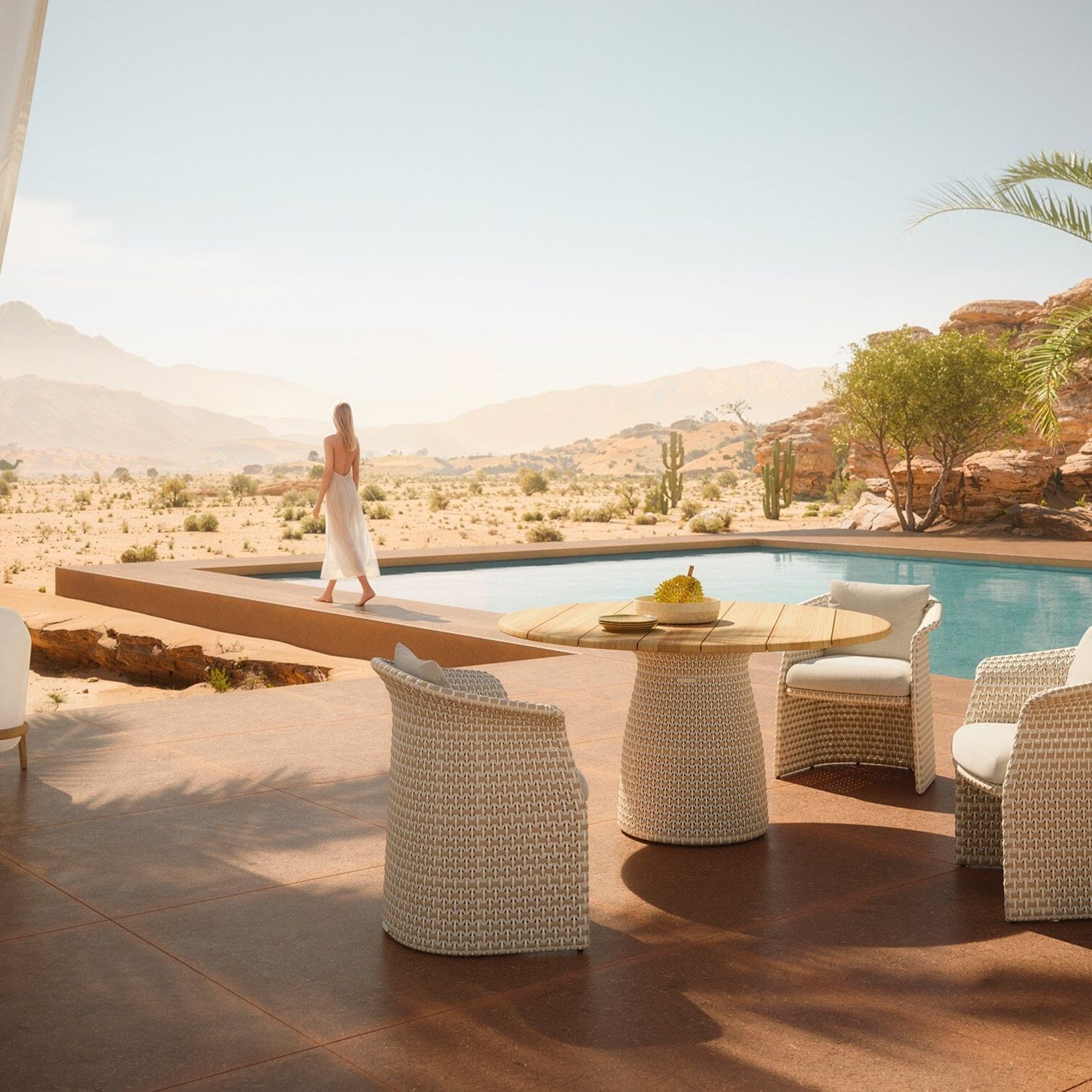 FLLAIR Outdoor Lounge Chair gallery detail image