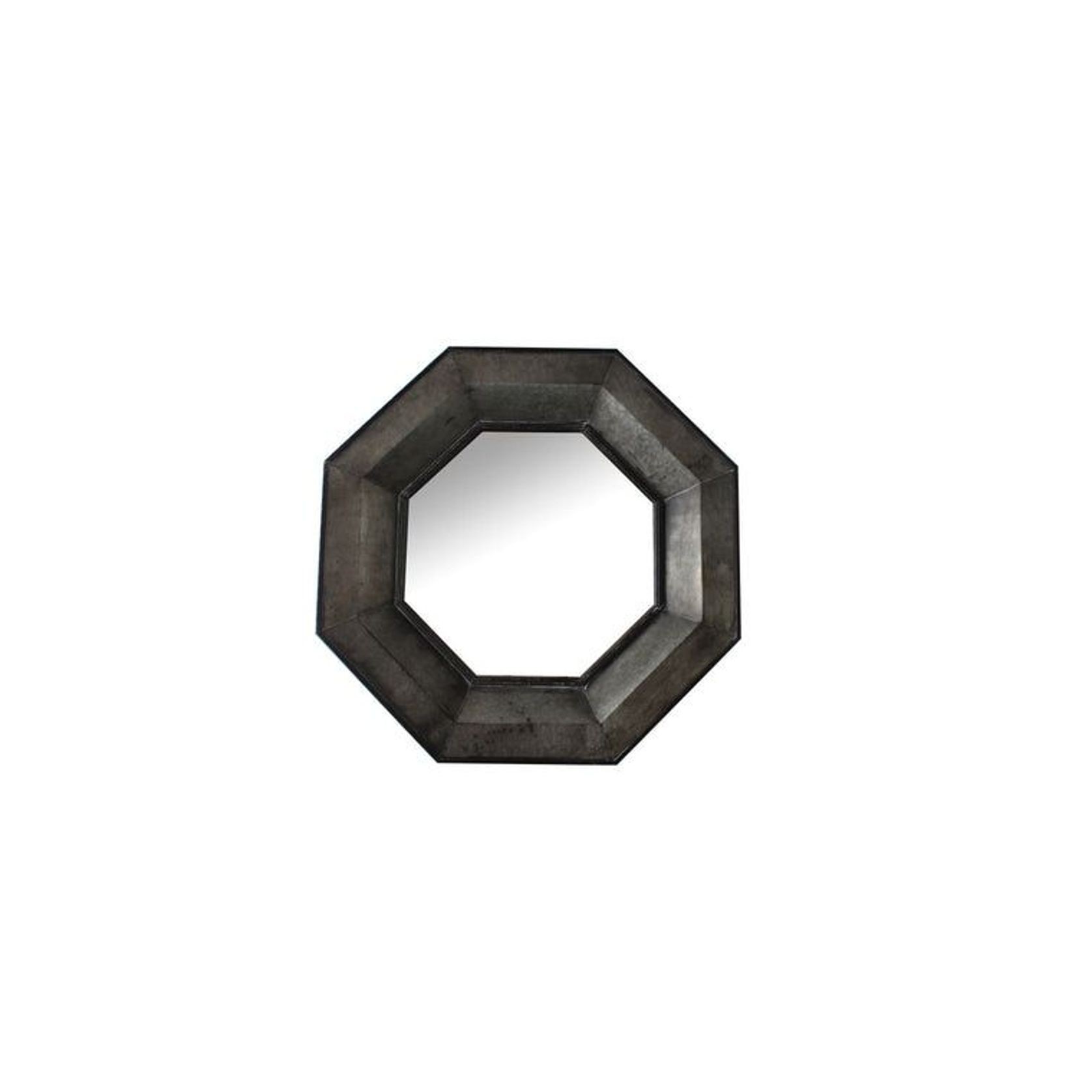 King Octagonal Metal Mirror gallery detail image