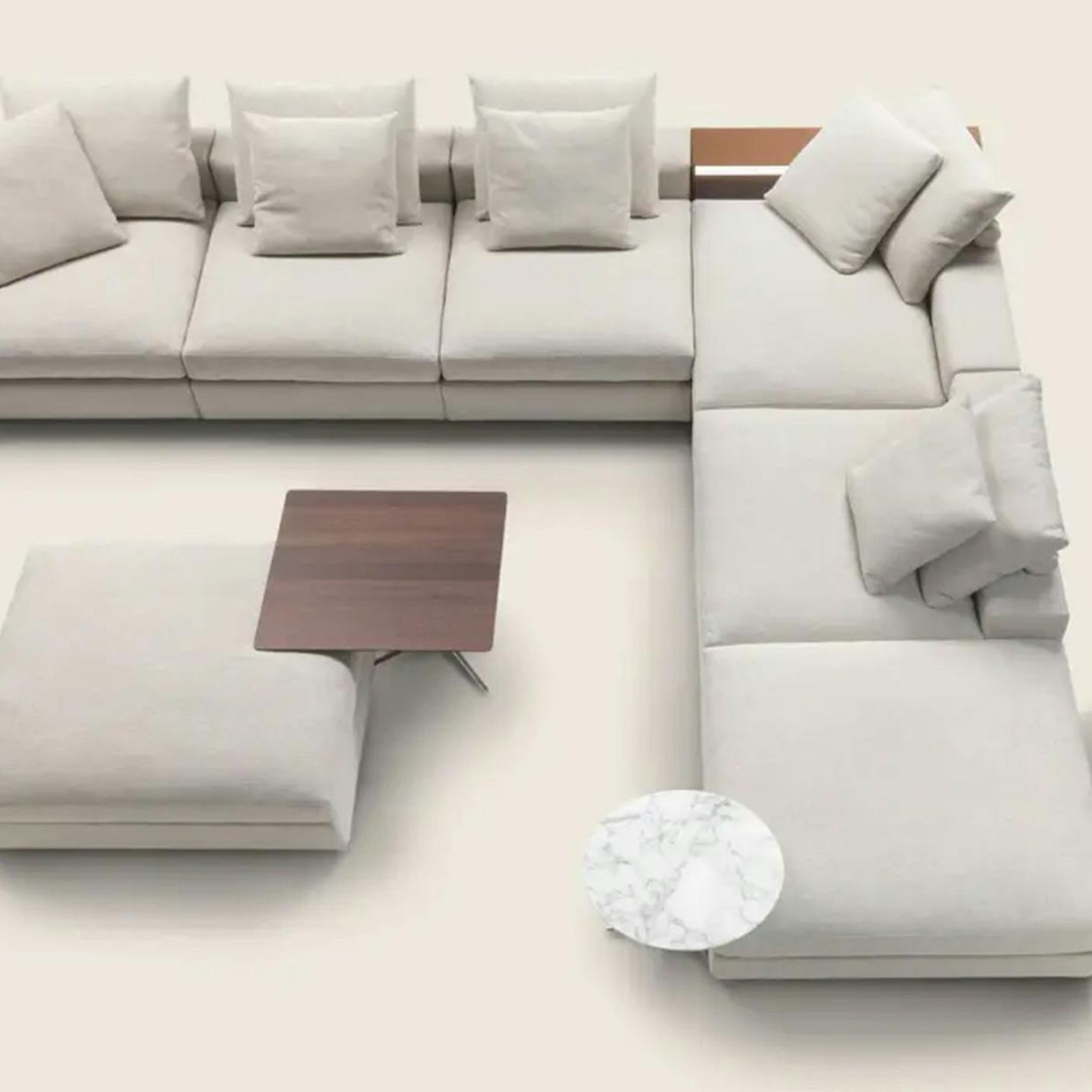 Groundpiece Modular Sofa By Flexform gallery detail image