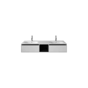Wall Hung Timber Solid Surface 1500mm Vanity G38488-3 gallery detail image