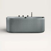 DORIA Back-to-Wall Bath with Faucet gallery detail image