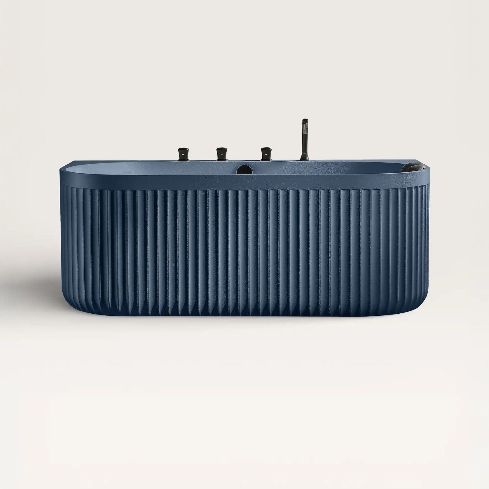 DORIA Back-to-Wall Bath with Faucet gallery detail image