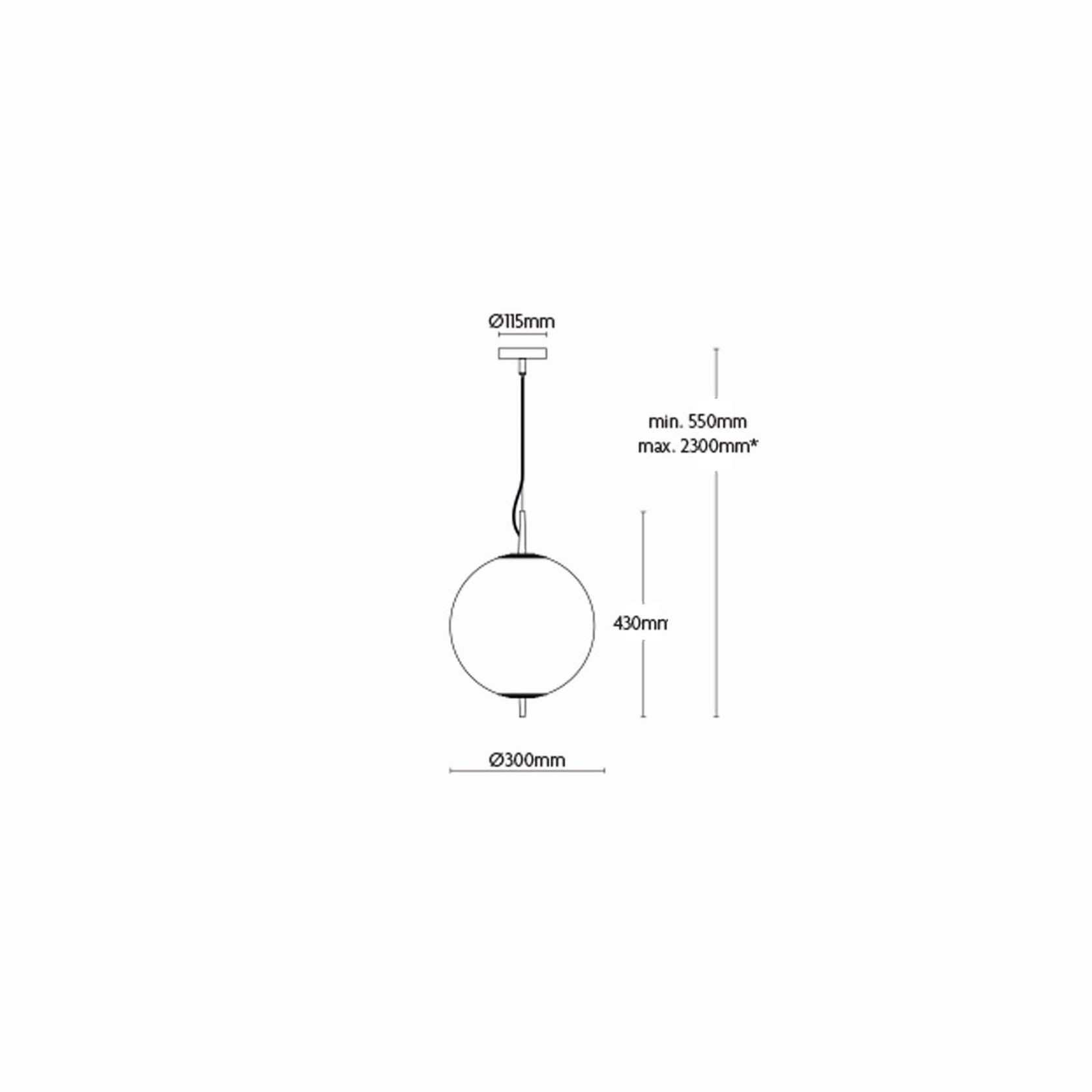 Nova Globe Pendant Light gallery detail image