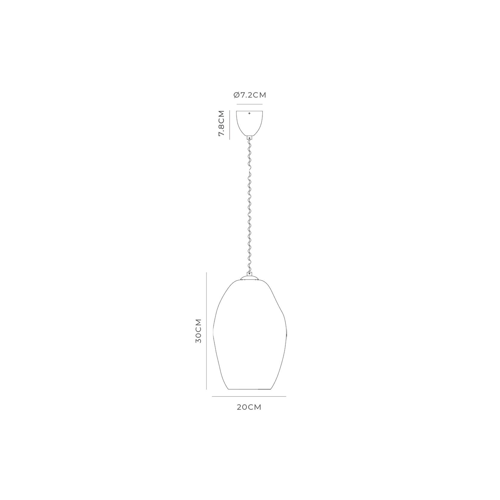 Organic Pendant Light gallery detail image