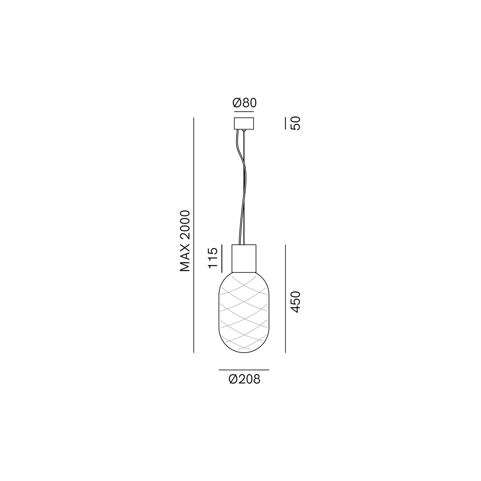 Bloom Pendant Light gallery detail image