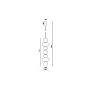 Mapi Vertical Pendant Light gallery detail image