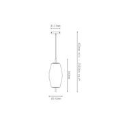 Nova Slim Pendant Light gallery detail image