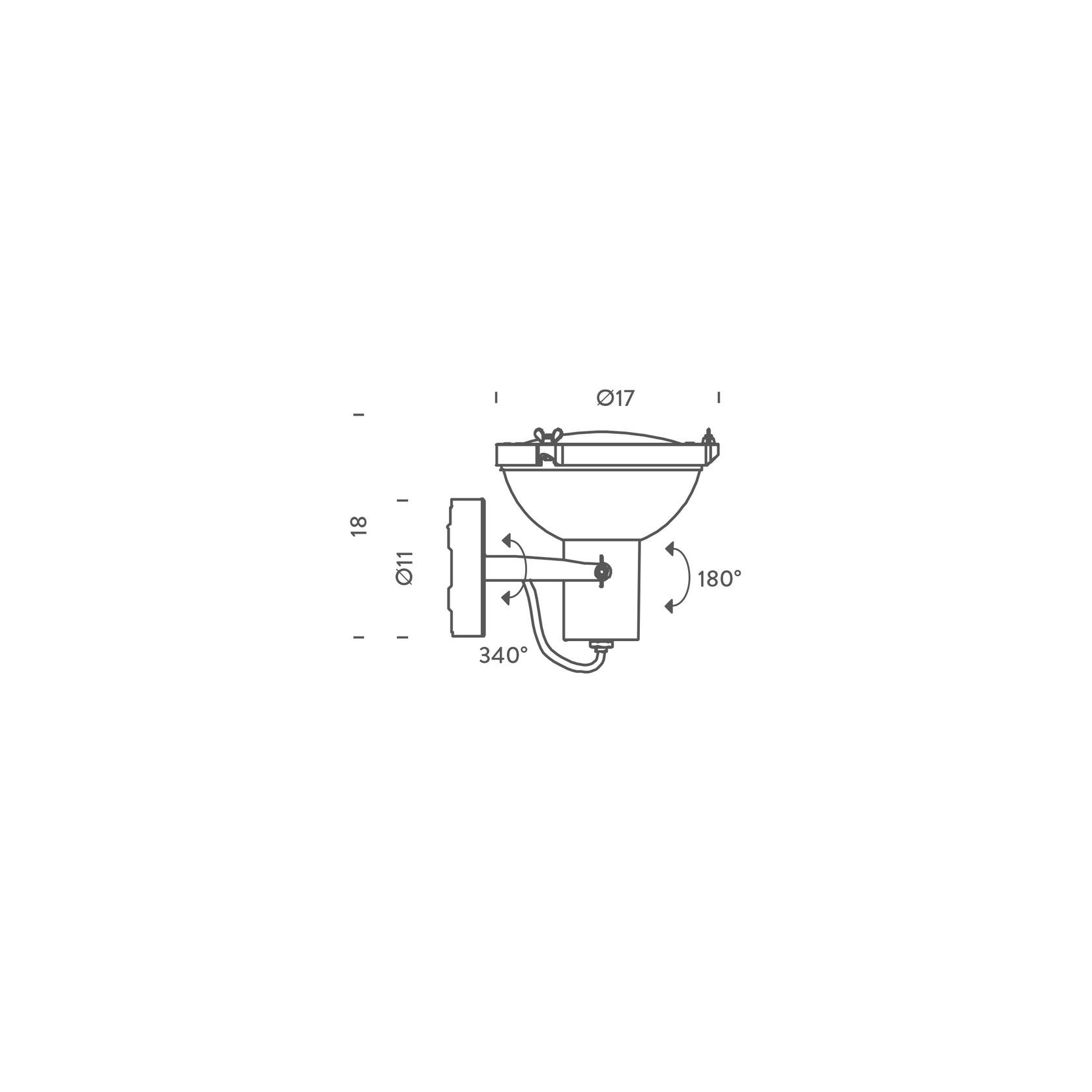 Projecteur Outdoor Wall/Ceiling Light gallery detail image