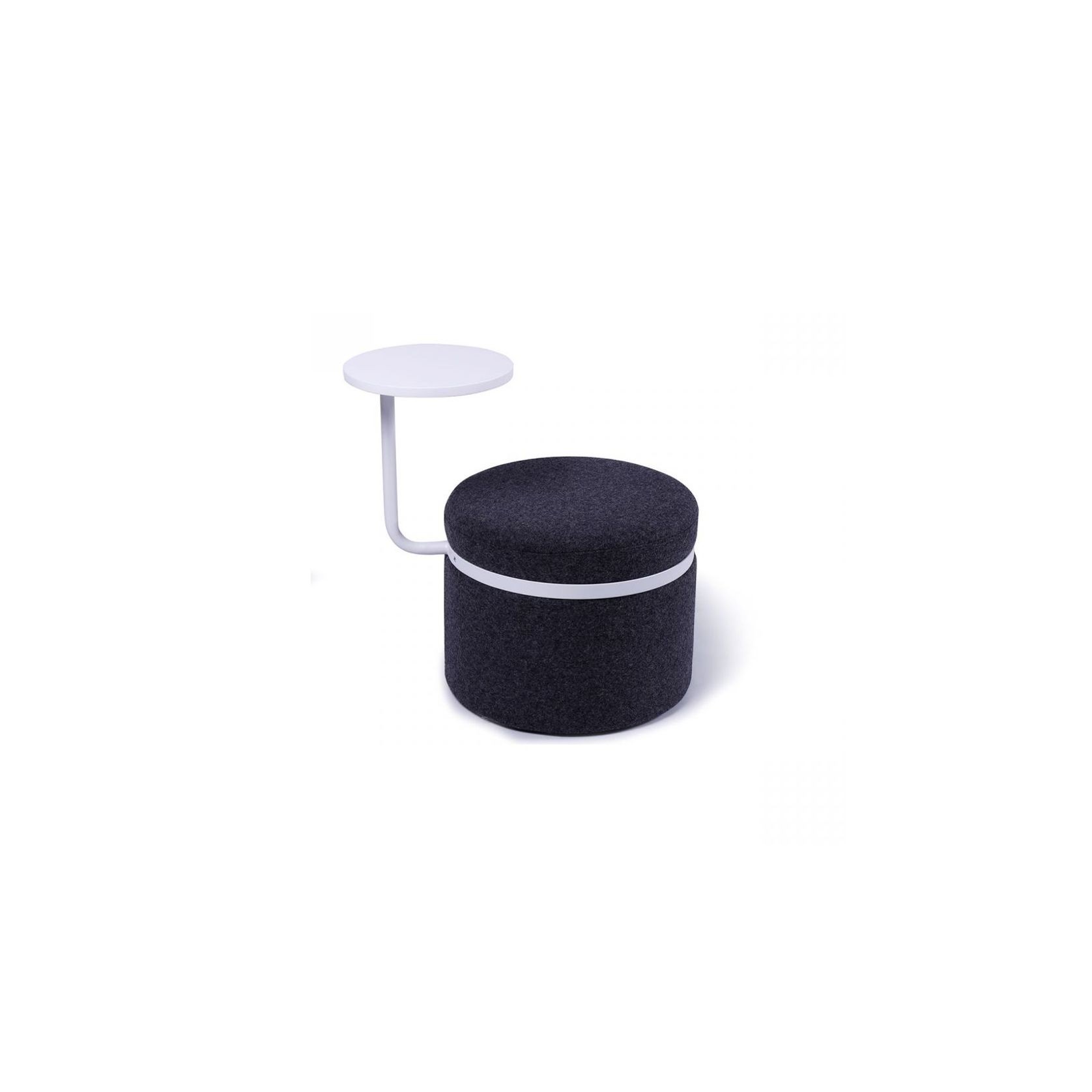 Nina Seat with White Table, GM-60004 Fabric gallery detail image