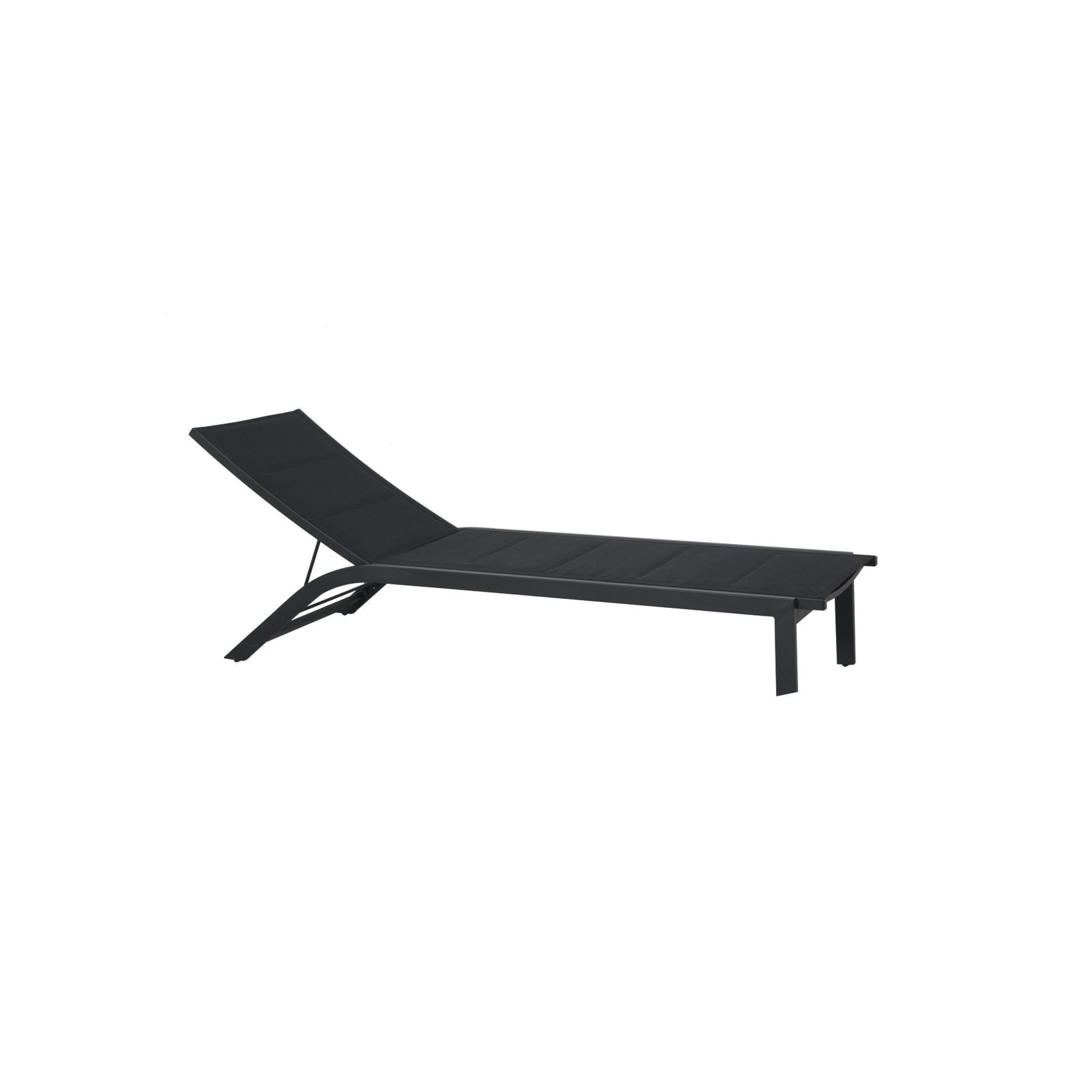 Malibu Sun Lounger | Black gallery detail image