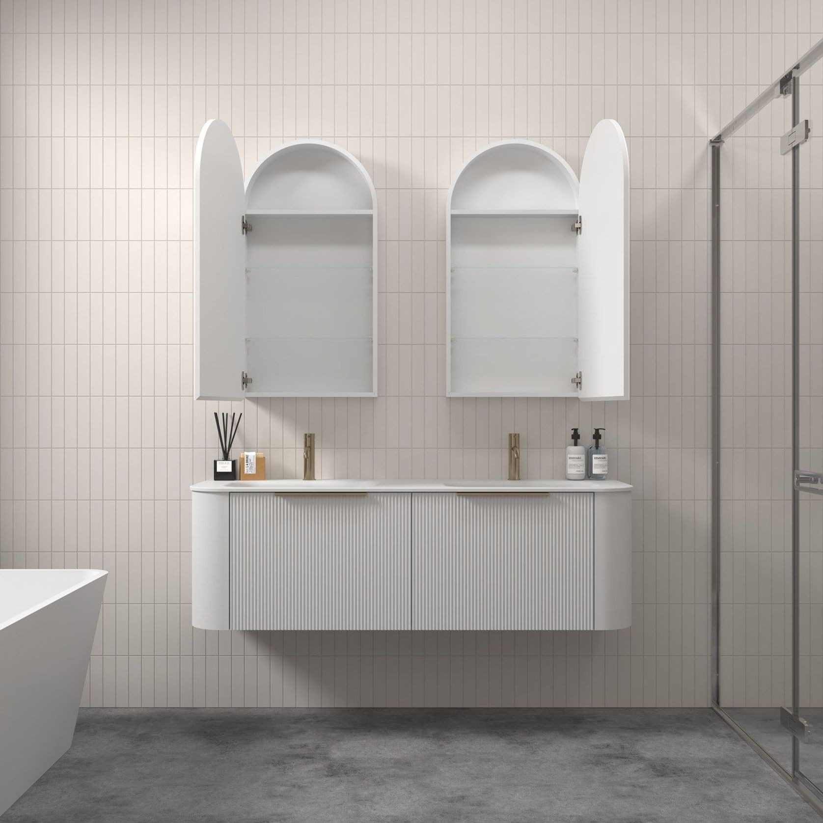 Code Neo Arch 500 Mirror Cabinet Range gallery detail image
