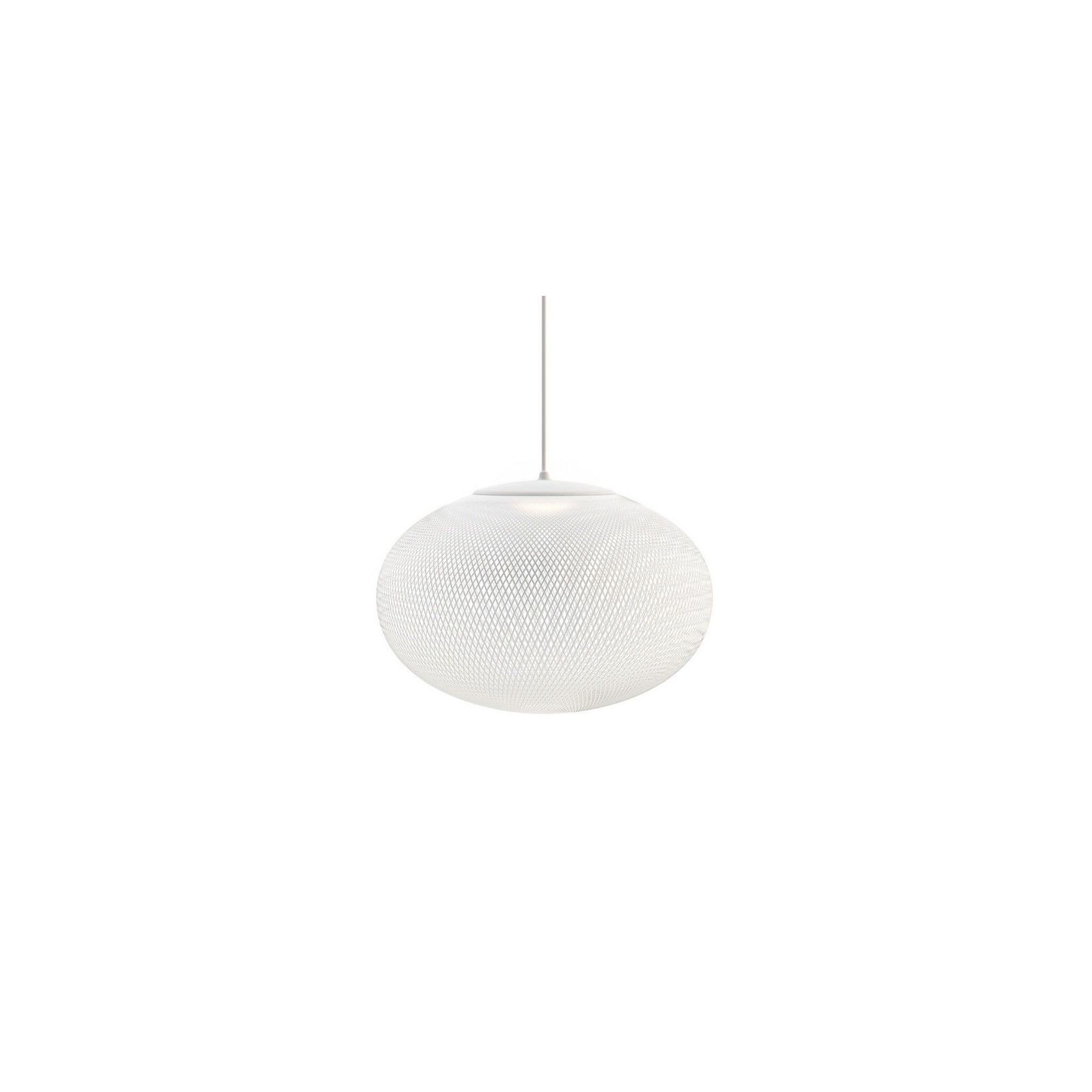 NR2 Medium Suspension Lamp - White gallery detail image
