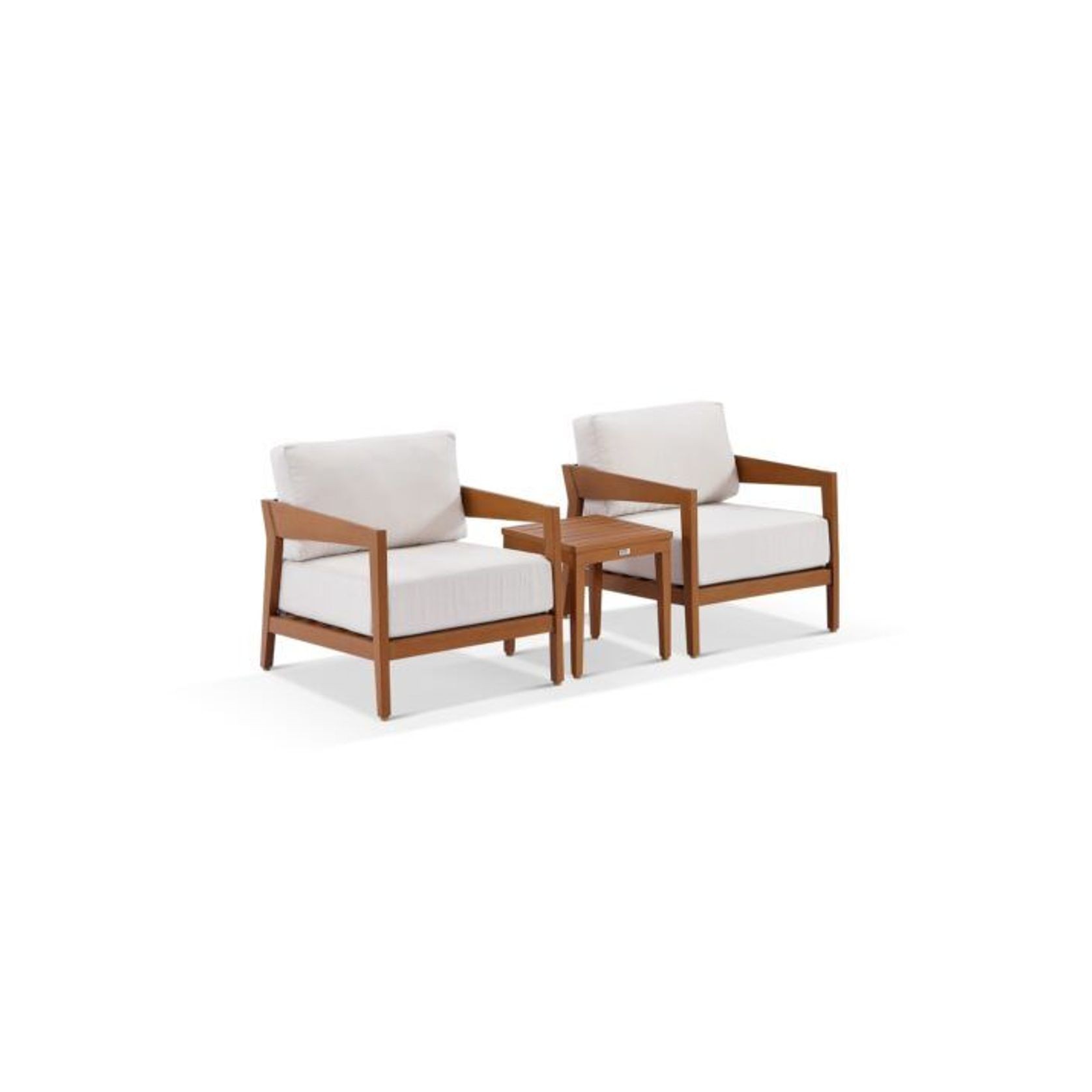 Omaha Wood Look Chair Set - Canvas Canvas gallery detail image