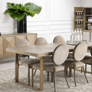 Brushed Brass Dining Chair gallery detail image
