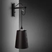 Hooked Wall Light with Shade gallery detail image