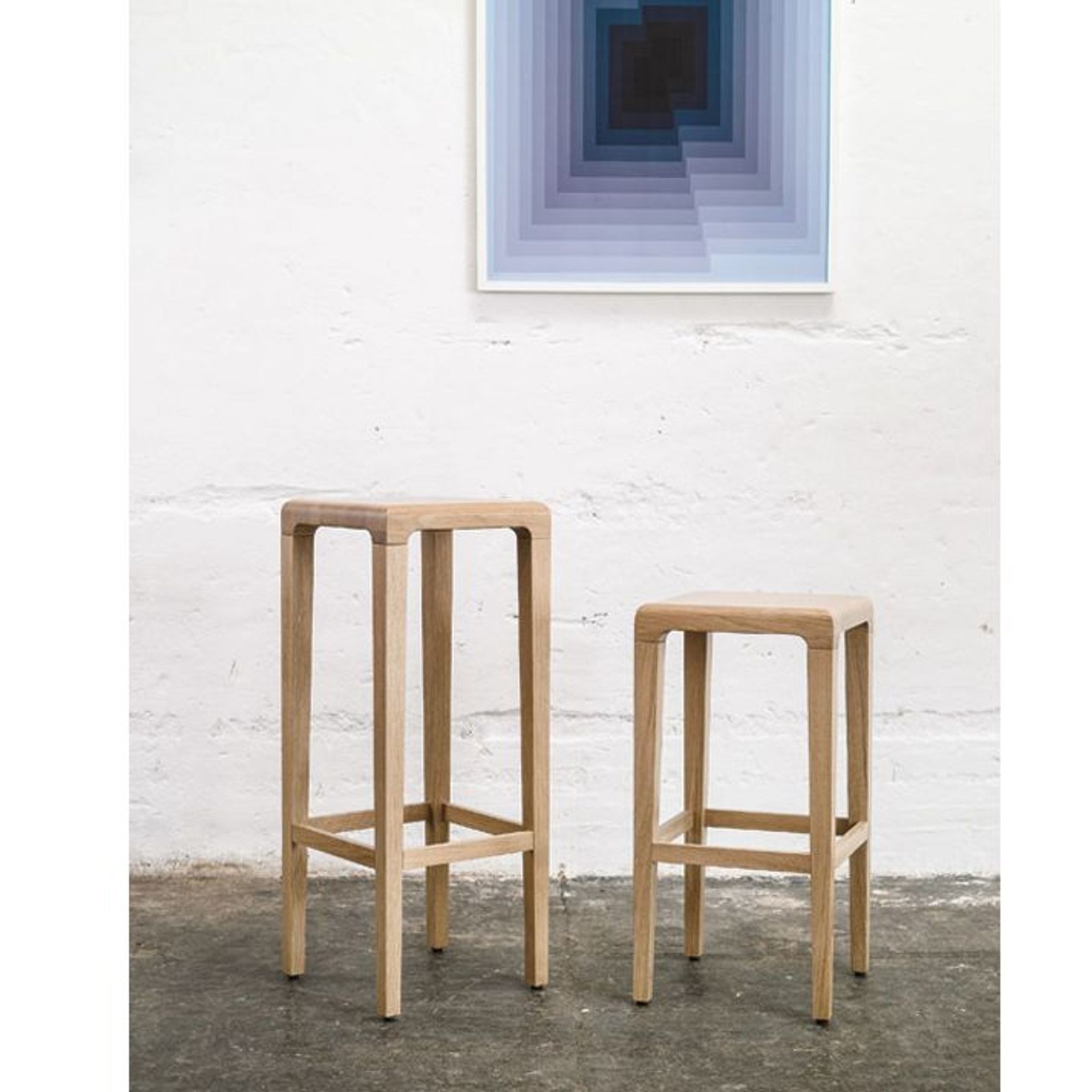 Rioja Kitchen Stool - Natural Oak - by TON gallery detail image