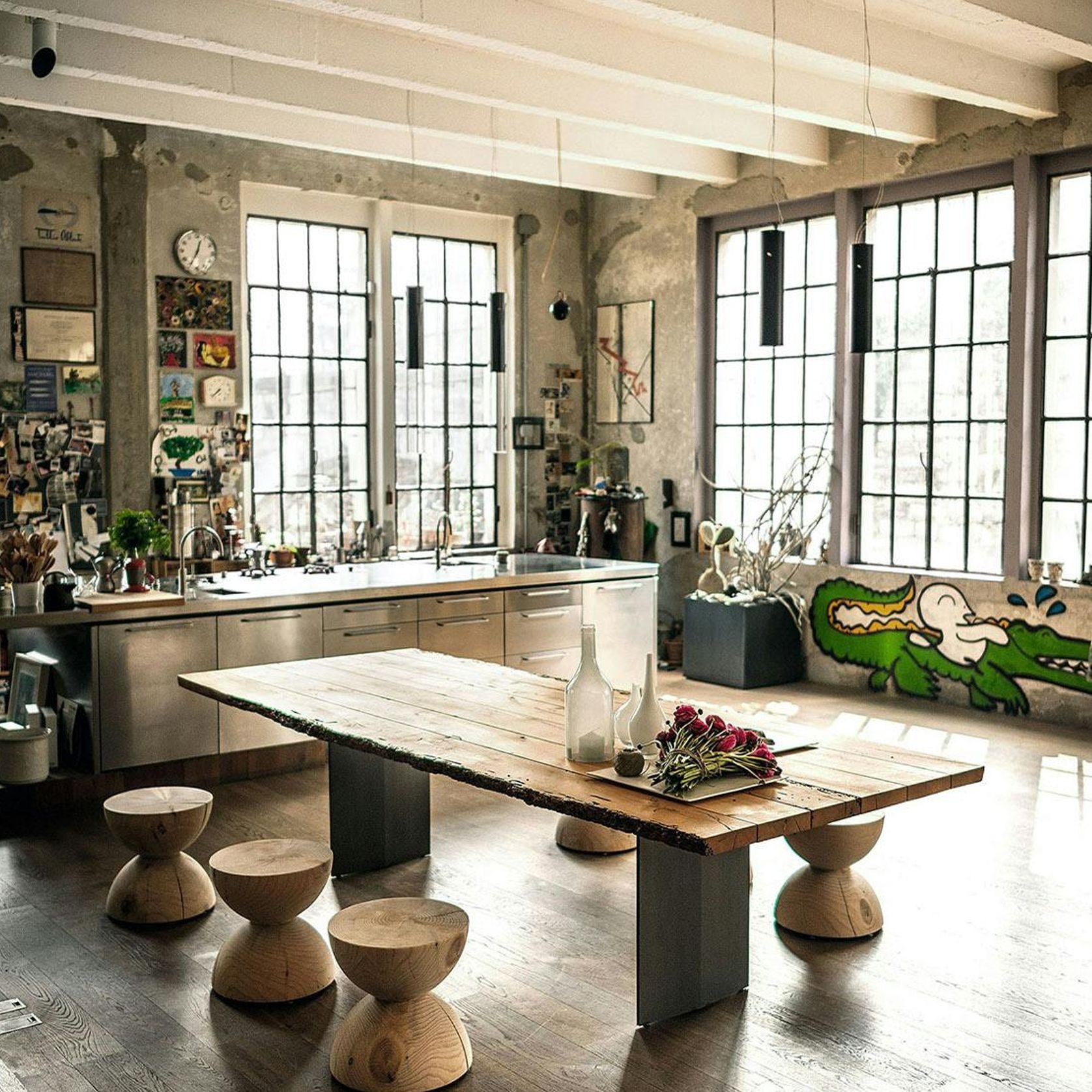 Sky Natura Dining Table gallery detail image