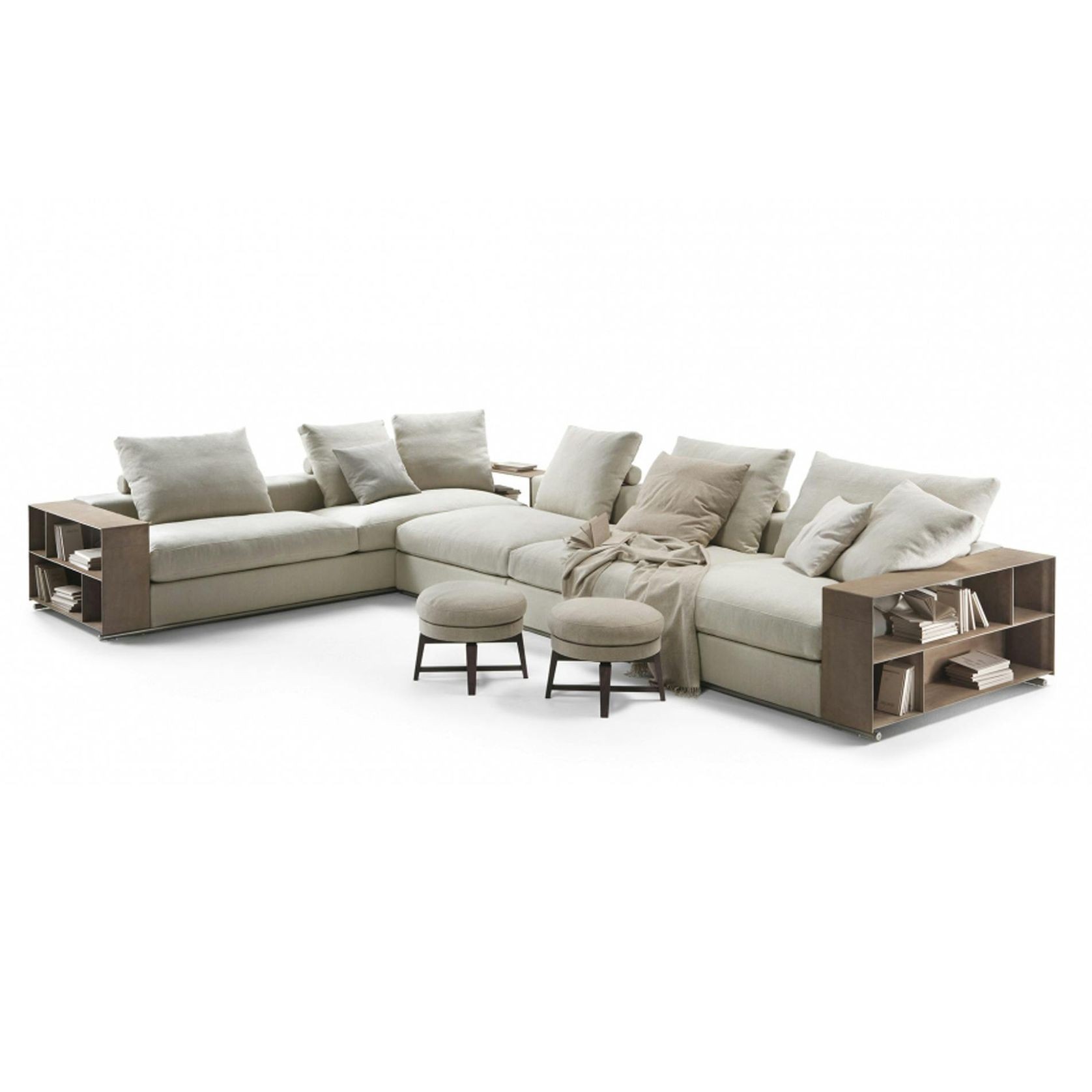 Groundpiece Modular Sofa By Flexform gallery detail image