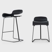 Bcn Slide Base Stool - Black gallery detail image