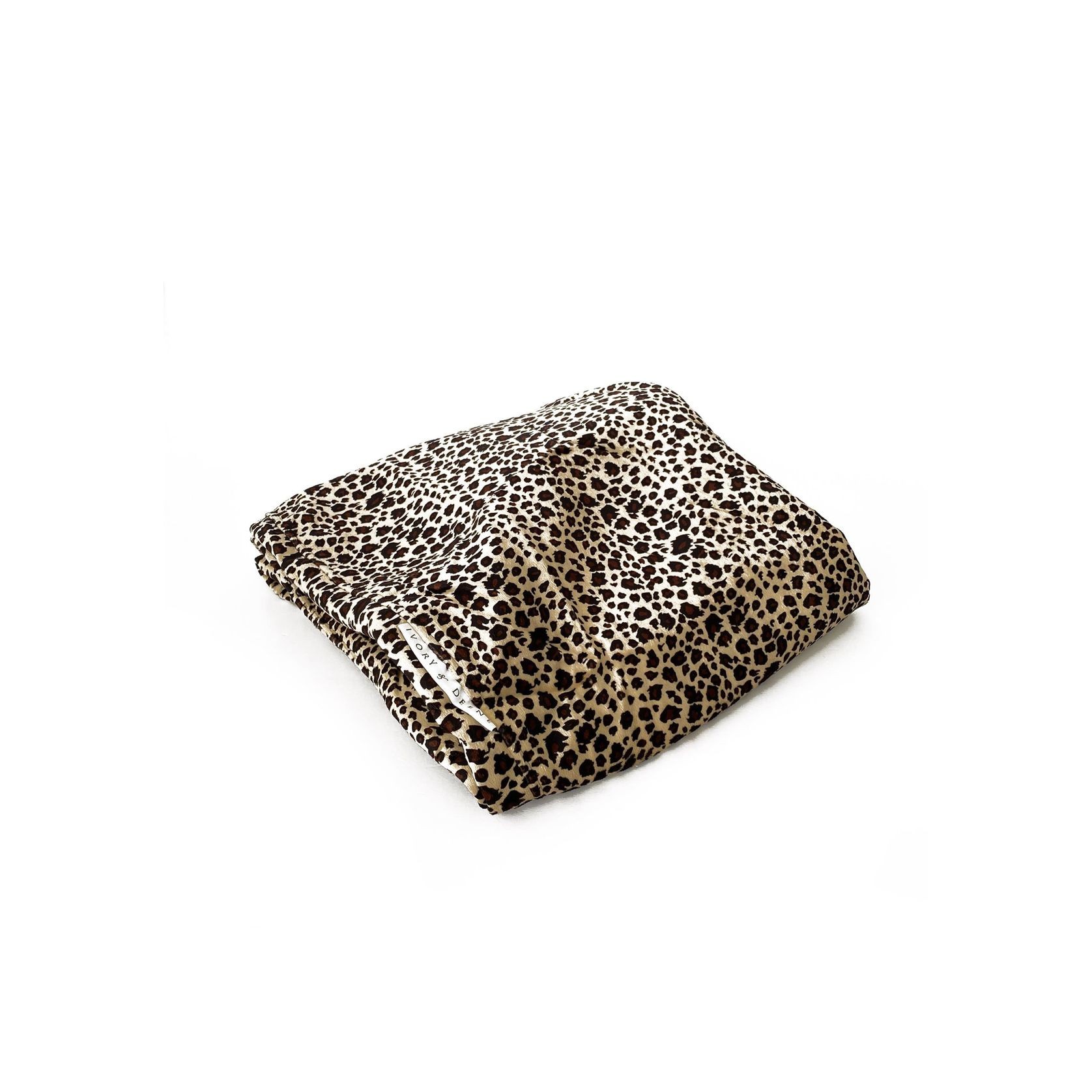 Pierre Fur Bean Bag - Leopard Print gallery detail image