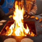 Yagoona Ring Grill & Barramundi BBQ Combo & Goanna Firepit 100cm gallery detail image
