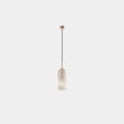Ombre 1 Light Glass Pendant - Large in White gallery detail image