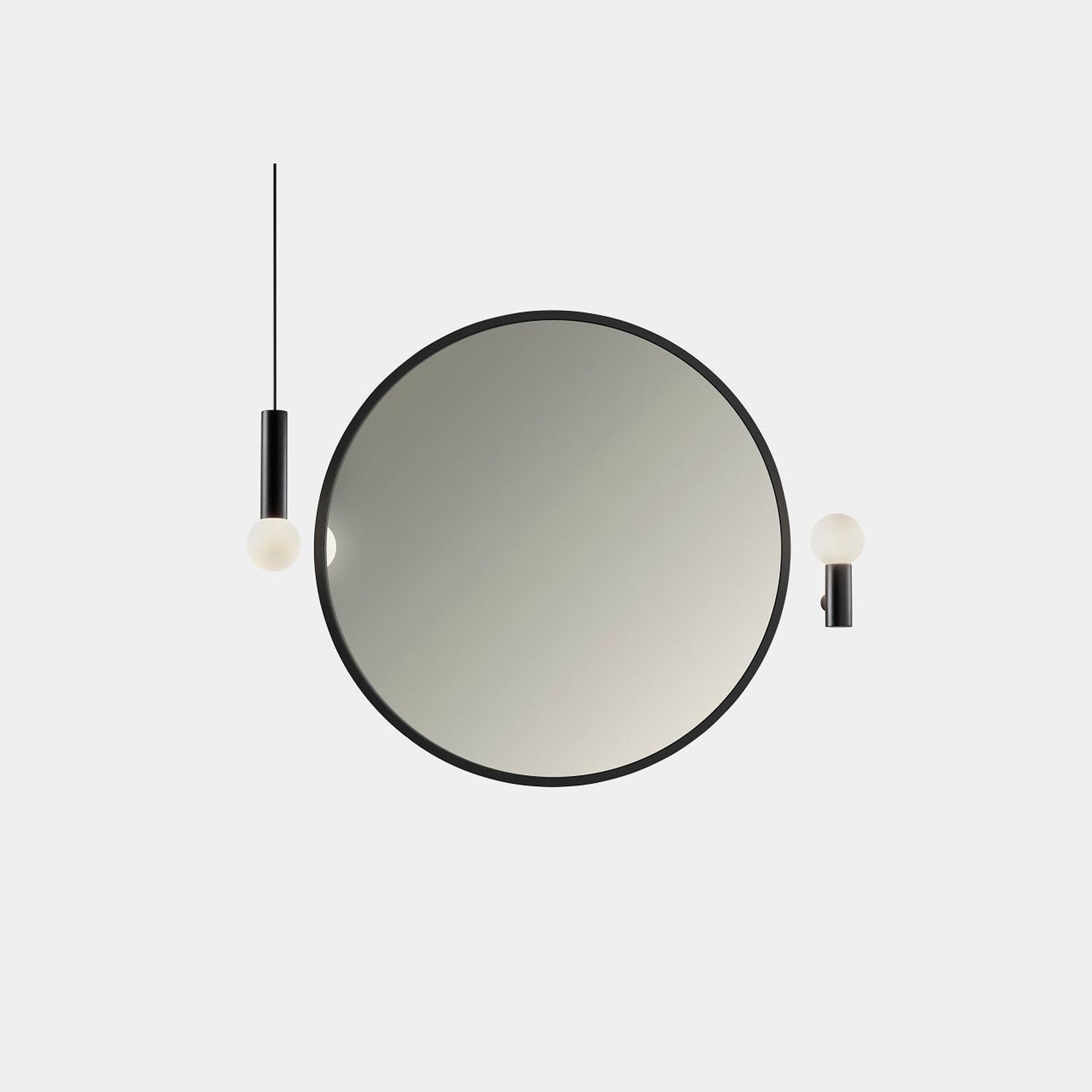 Moya Pendant Light in Metallic Black gallery detail image