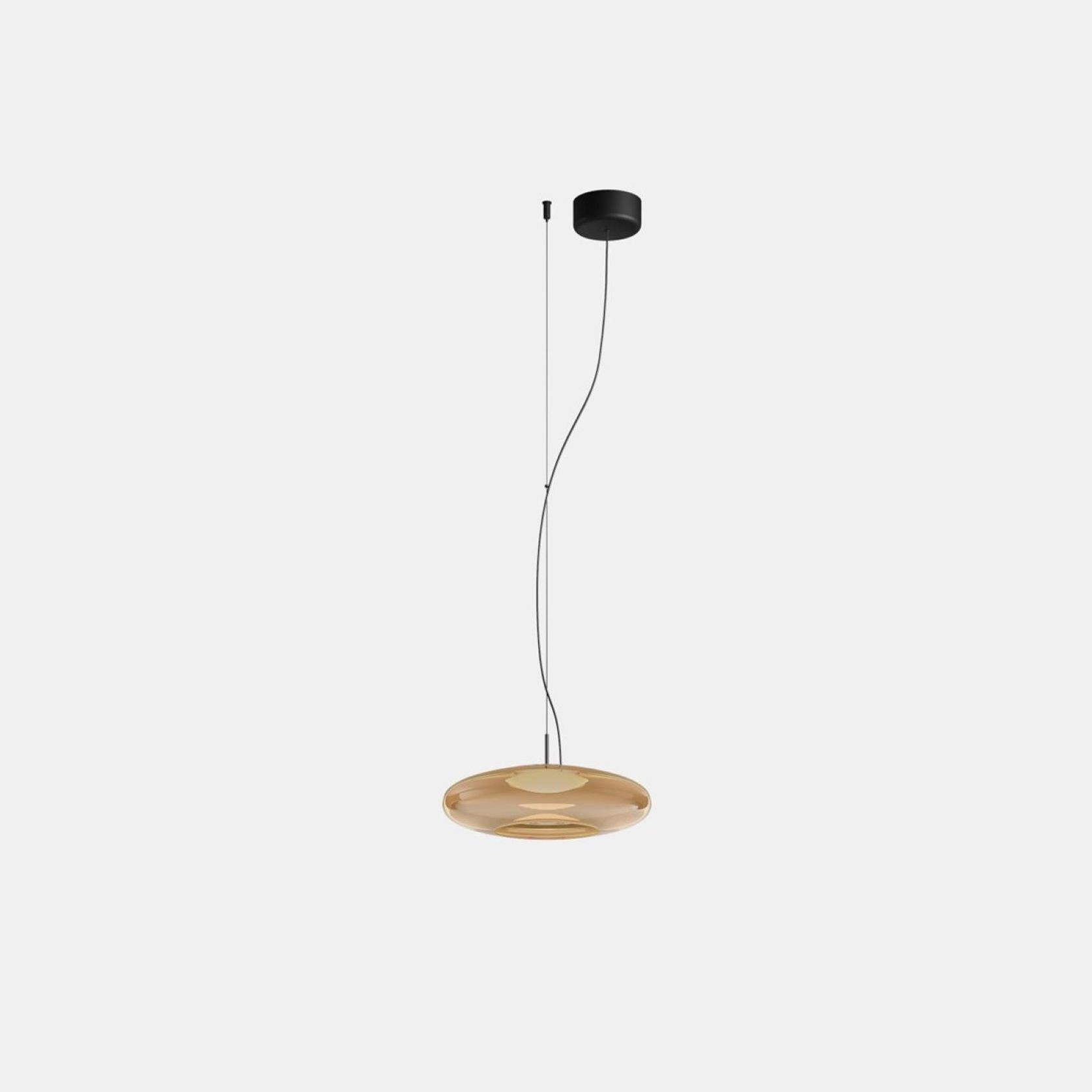 Tori LED Pendant - 40 cm in Amber gallery detail image