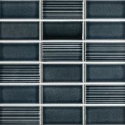 Nagara Dark Blue Mosaic Tile gallery detail image