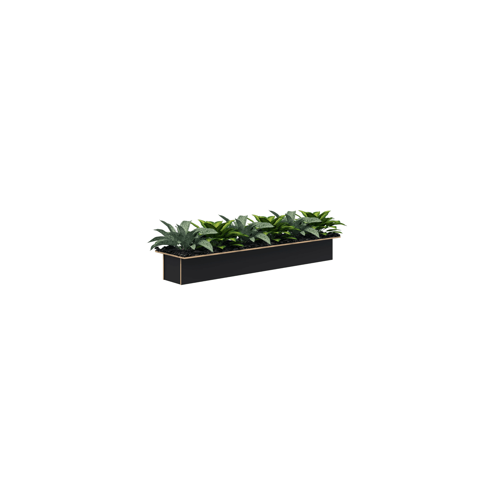 Rapid/Mascot/Block - Set of pots and artifical plants gallery detail image
