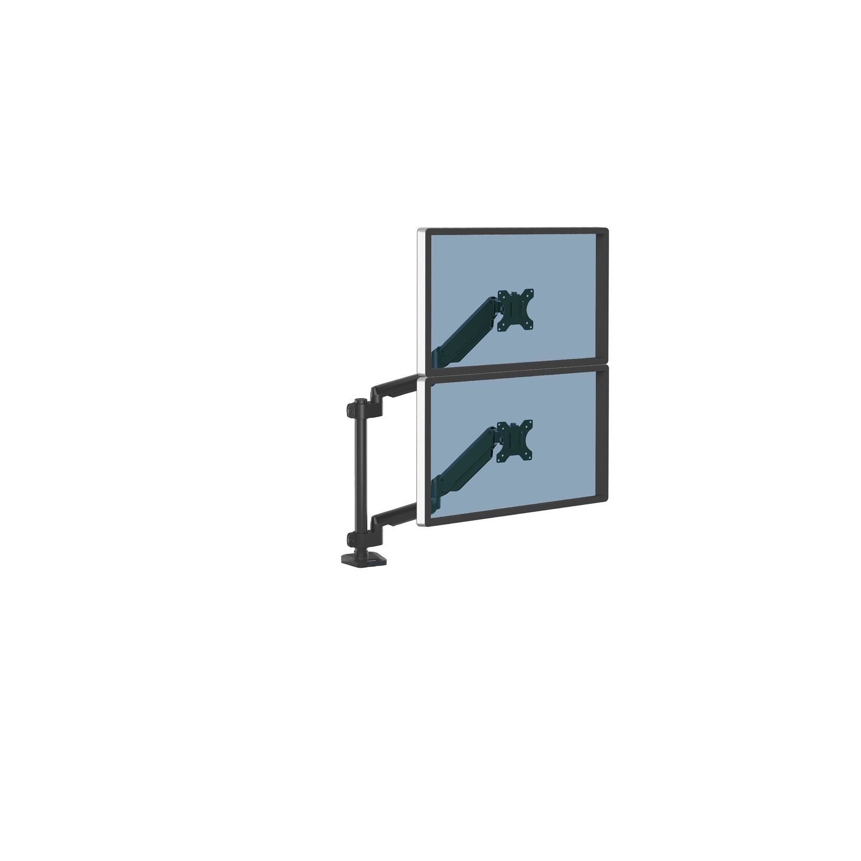 Platinum Series Dual Stacking Monitor Arm gallery detail image