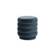 Kennedy Ribbed Small Round Ottoman gallery detail image