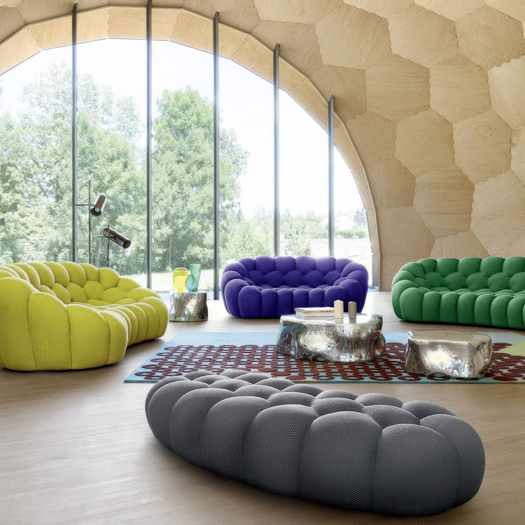 Bubble Curve Sofa gallery detail image