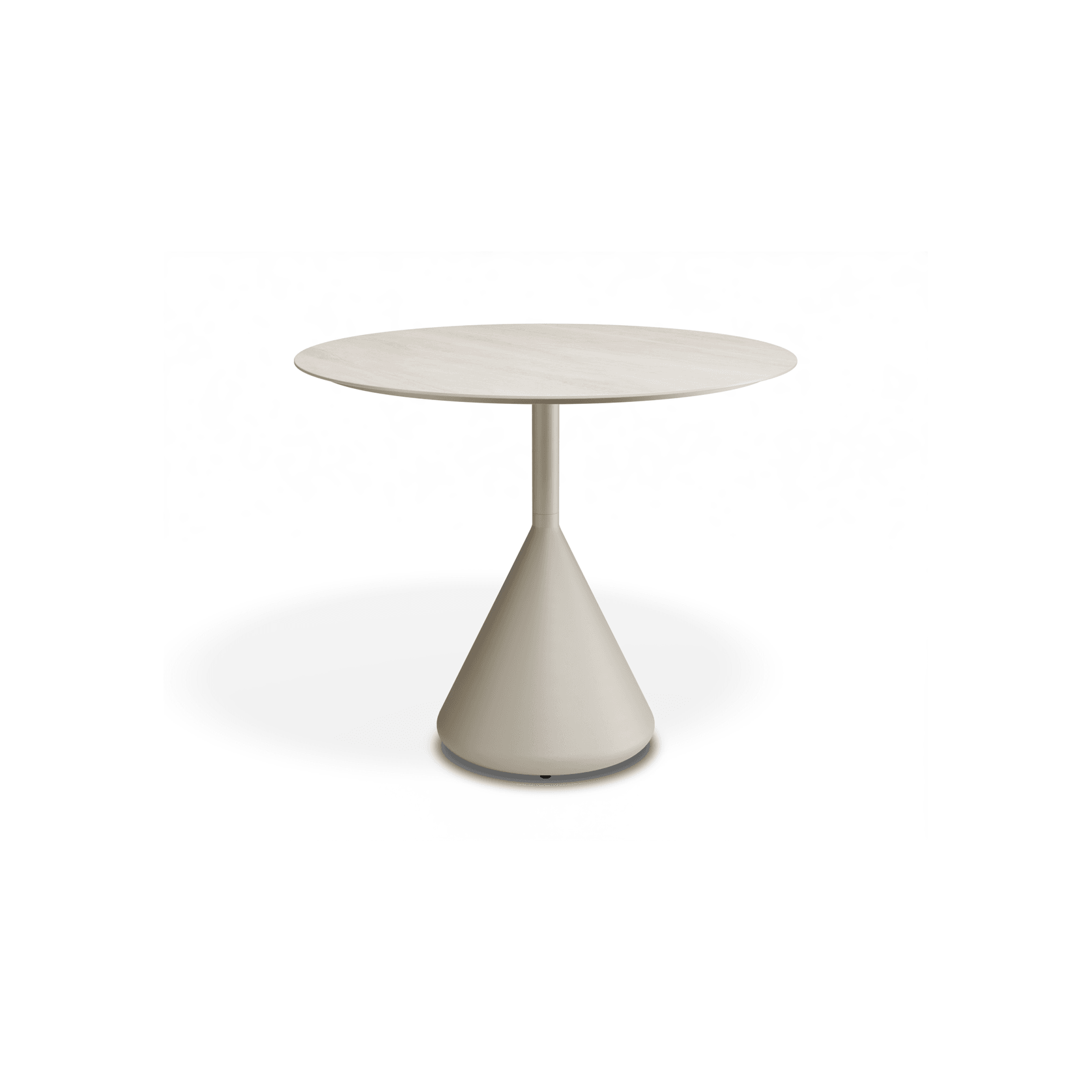 Kora Cafe Table 90cm Dia CERAMIC - Outdoor gallery detail image
