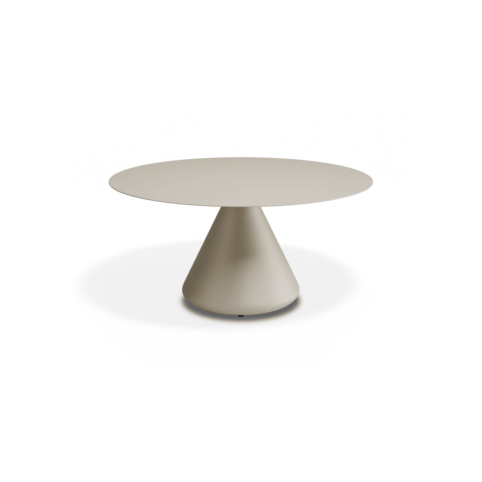 Kora Coffee Table 90cm Dia - Aluminium - Outdoor gallery detail image