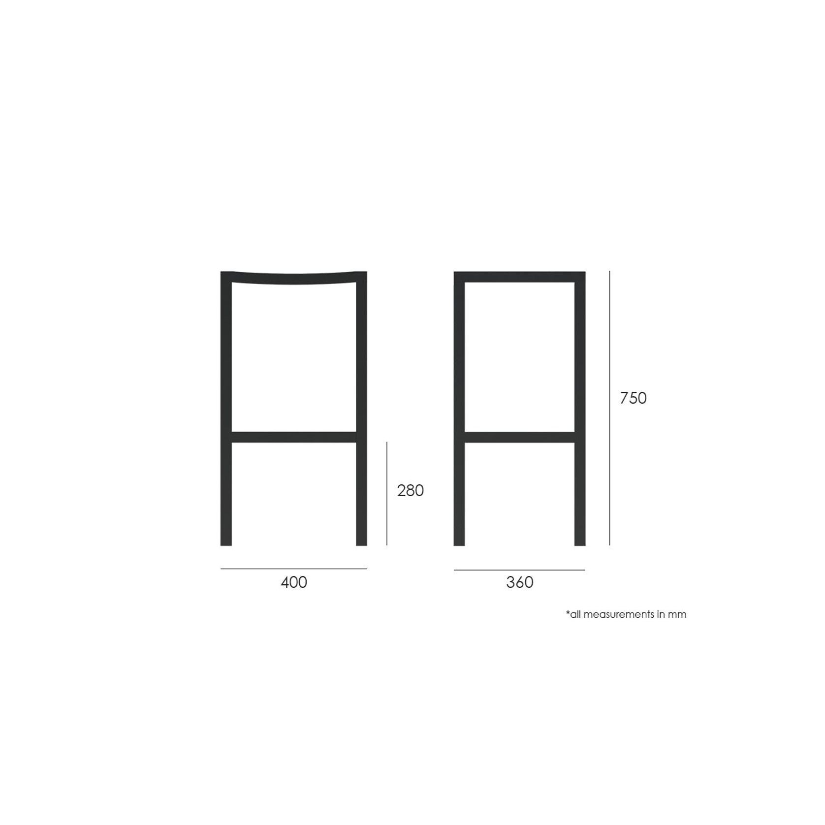 Halki Stool - Outdoor - White gallery detail image
