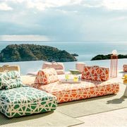 Formentera Nastri Canvas Cushion gallery detail image