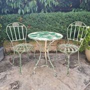 3 x piece Carre Dining Chairs and 60cm table gallery detail image