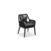 Cove Round Table with Cape Chairs 9pc Outdoor Dining Set | Charcoal gallery detail image