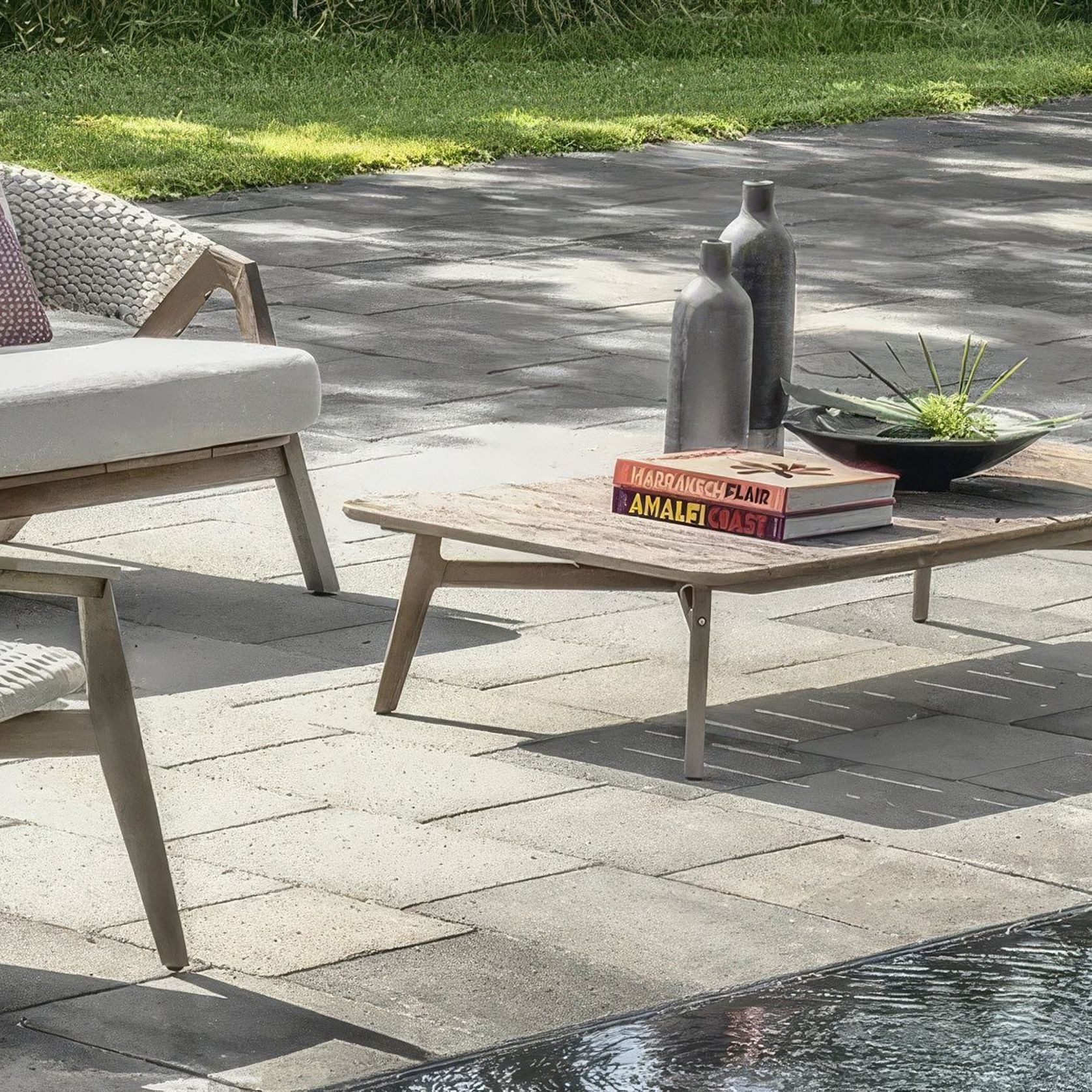 ETHIMO KNIT Rectangular Coffee Table gallery detail image