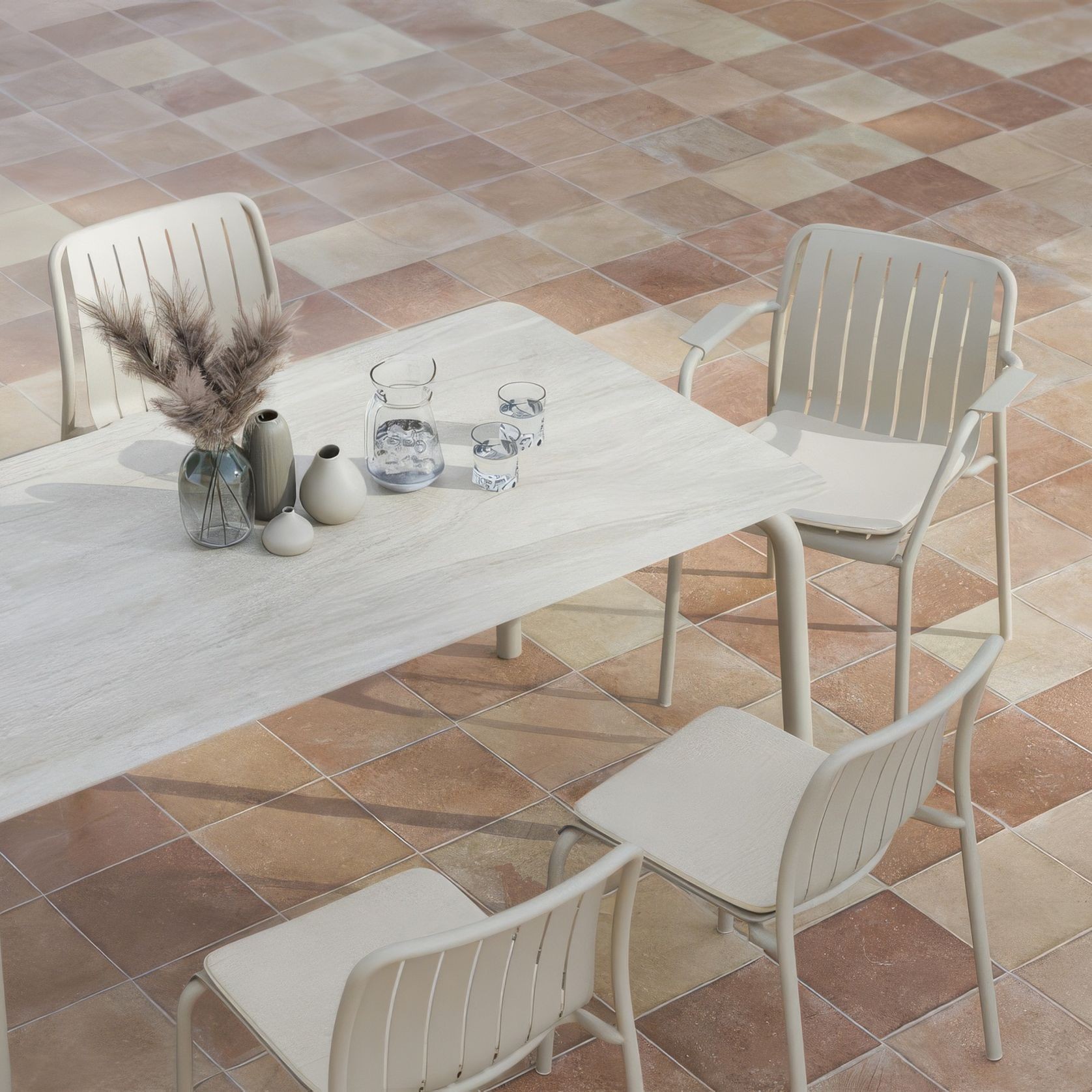 Roku Dining Table 160cm - Outdoor gallery detail image