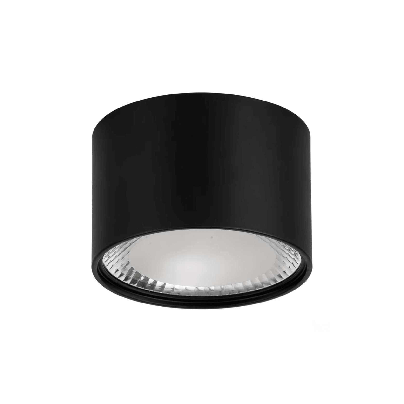 Pan Surface Mounted Down Light in Black gallery detail image