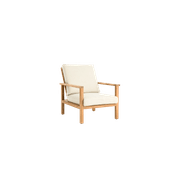 Burleigh Outdoor Linen Easy Armchair gallery detail image