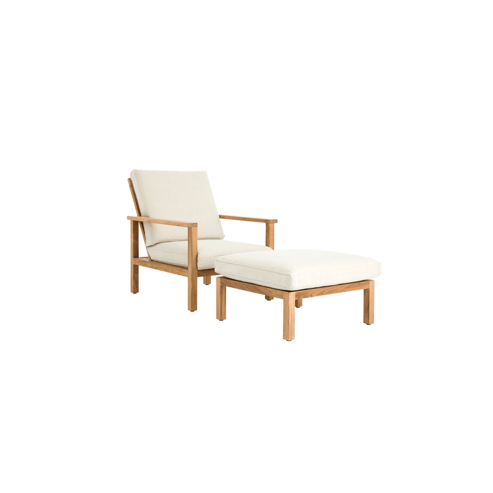 Burleigh Outdoor Linen Easy Armchair gallery detail image
