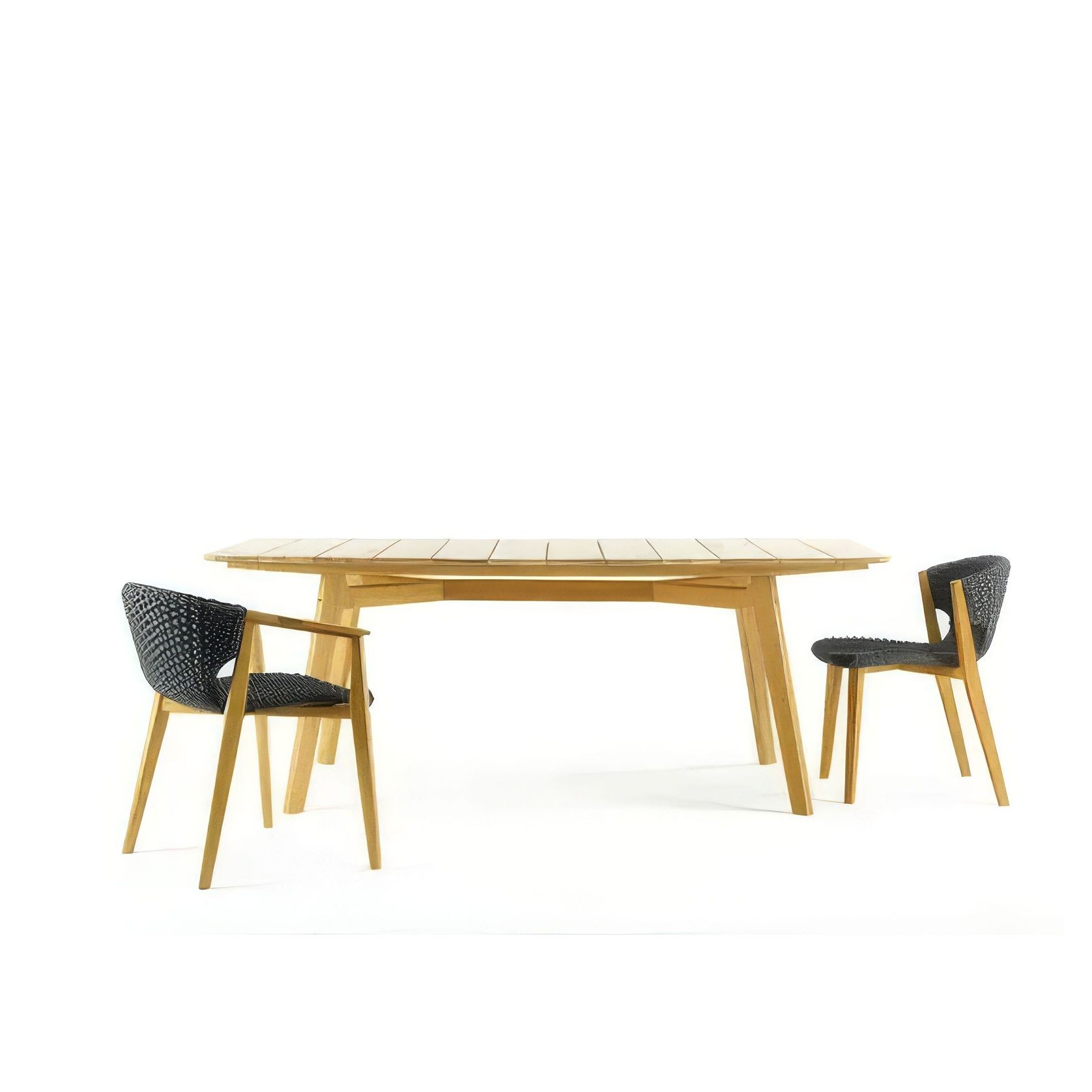 ETHIMO KNIT Rectangular Dining Table gallery detail image