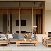 Tasman Teak Single Sofa gallery detail image