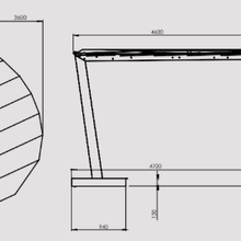 Leaf Outdoor Shade with Heat, Light & Cooling gallery detail image