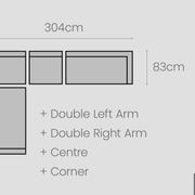 Tasman Aluminium Outdoor Sofa Sets gallery detail image