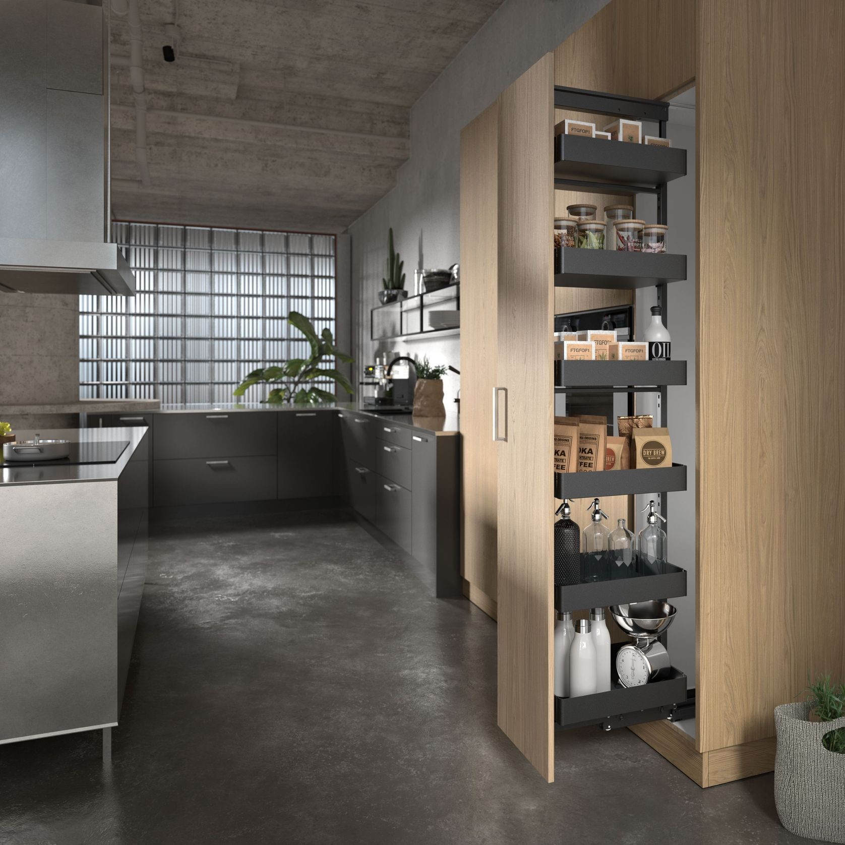 Olona | Pantry storage system gallery detail image
