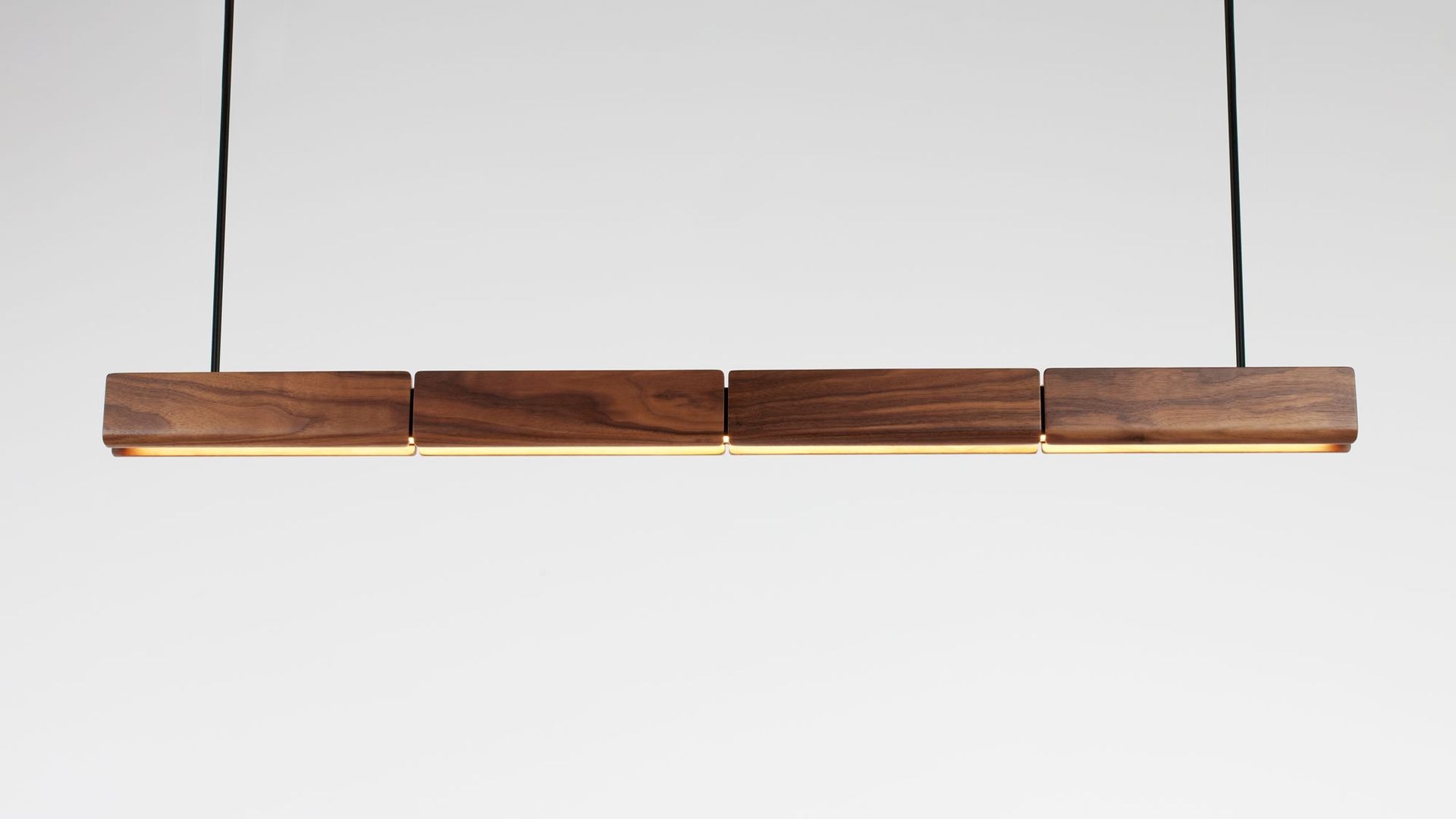 Array Pendant | American Oak - Black gallery detail image